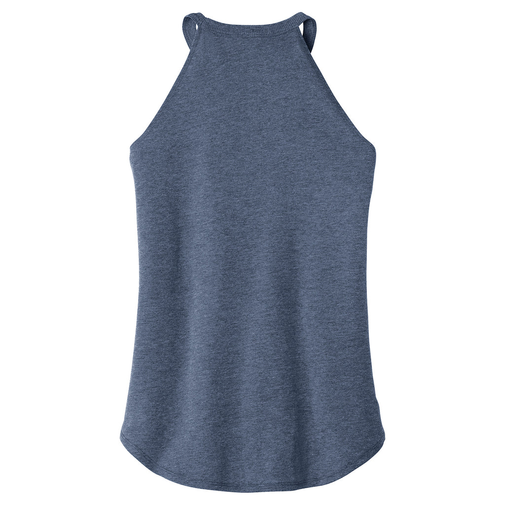 District Women's Navy Frost Perfect Tri Rocker Tank