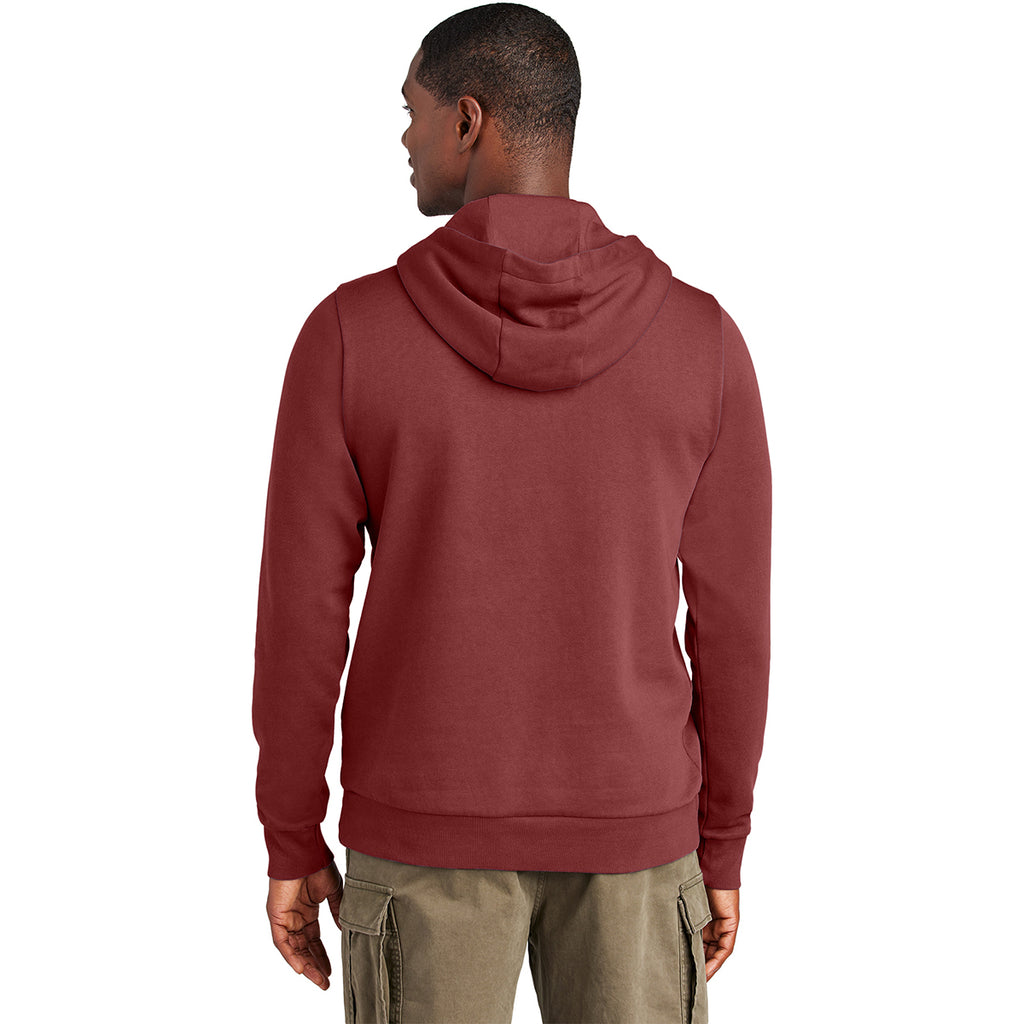 District Men's Garnet Wash Fleece Hoodie