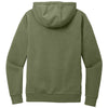 District Men's Olive Drab Green Wash Fleece Hoodie