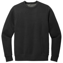 District Men's Black Wash Fleece Crew