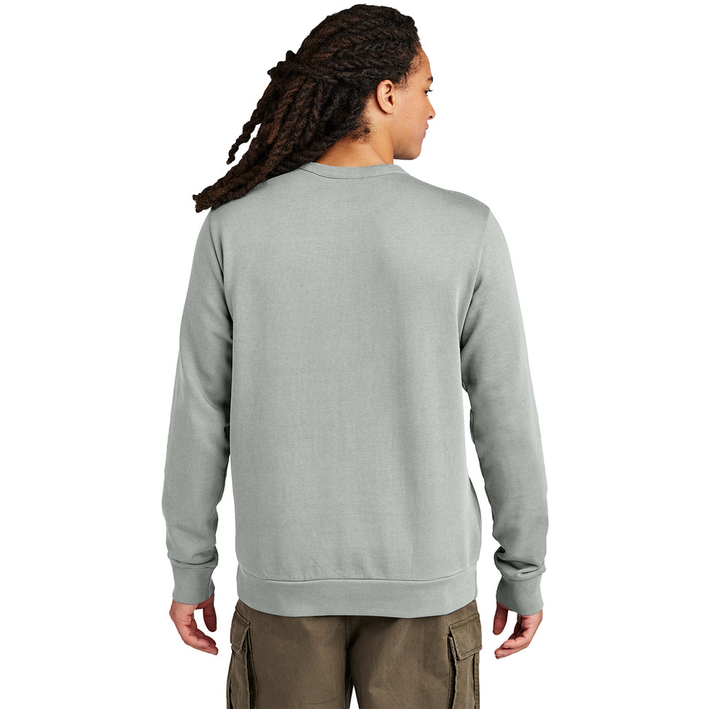 District Men's Gusty Grey Wash Fleece Crew