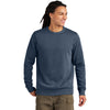 District Men's True Navy Wash Fleece Crew