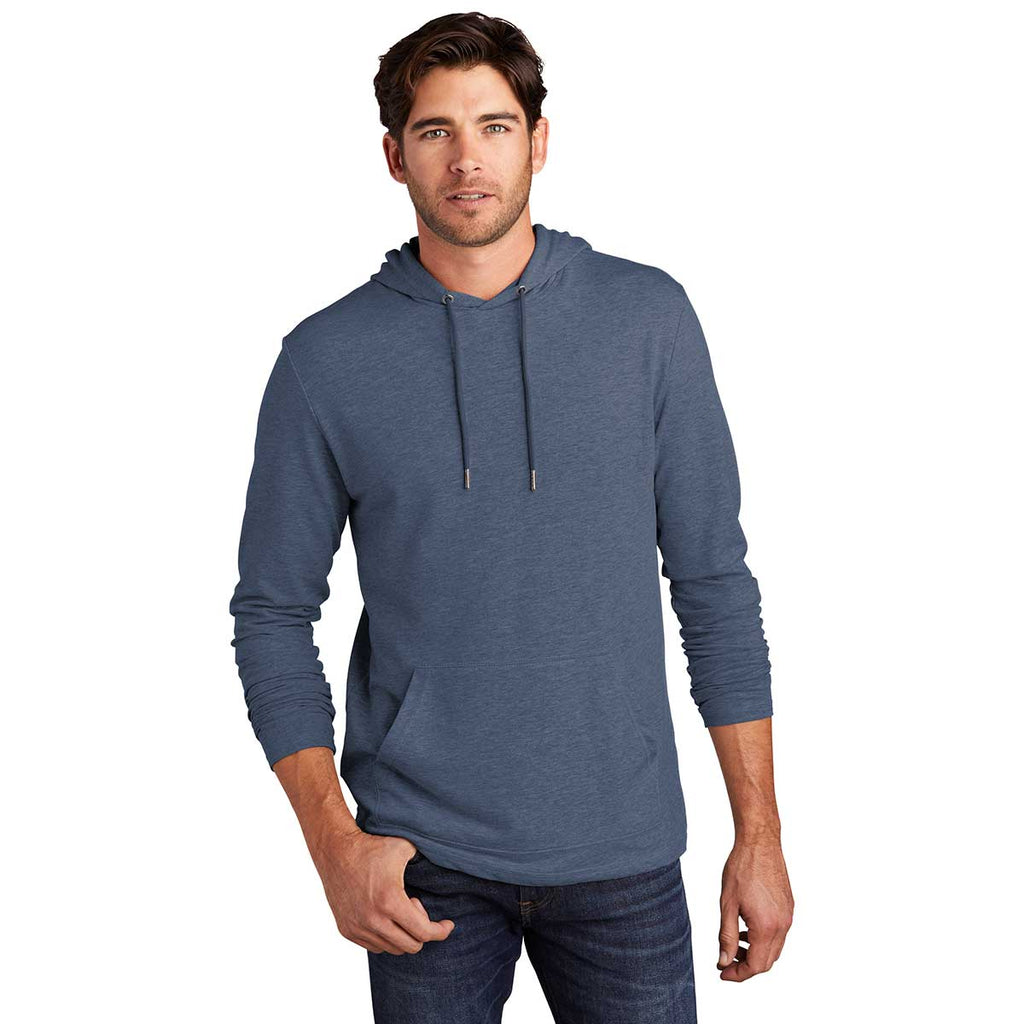 District Men's Washed Indigo Featherweight French Terry Hoodie