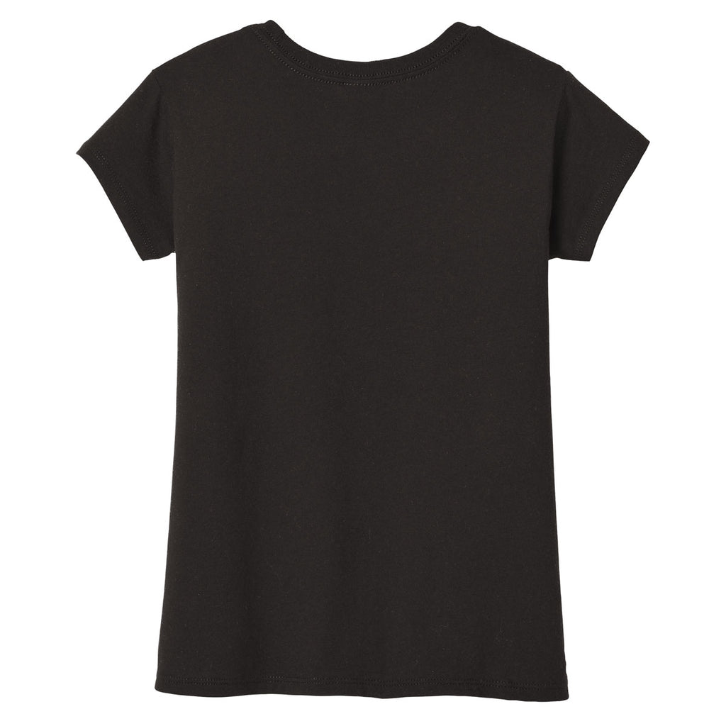 District Girl's Black Very Important Tee