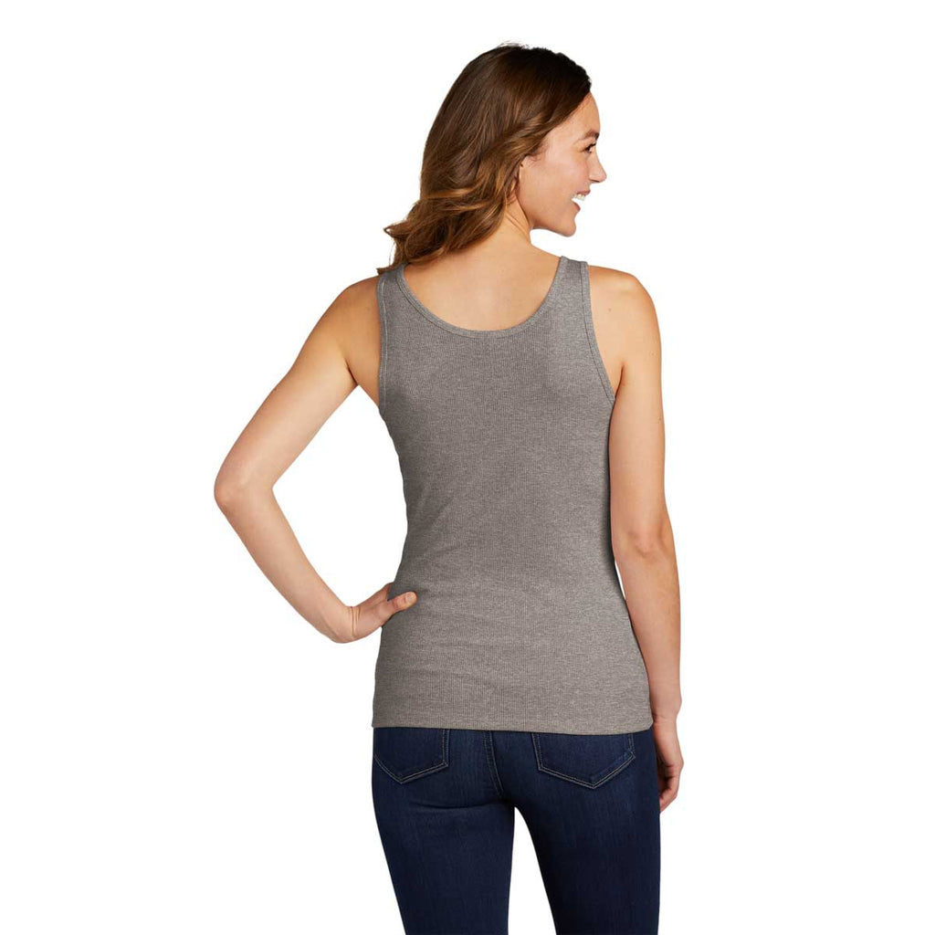 District Women's Grey Frost V.I.T. Rib Tank