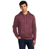 District Men's Heathered Cardinal V.I.T. Fleece Hoodie