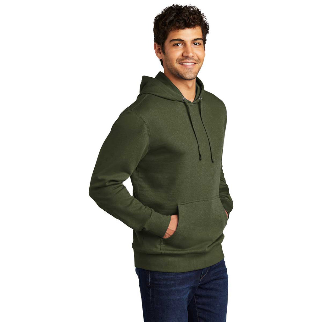 District Men's Olive V.I.T. Fleece Hoodie