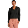 District Women's Black V.I.T. Fleece Full Zip