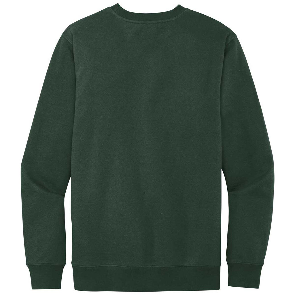 District Men's Forest Green V.I.T. Fleece Crew