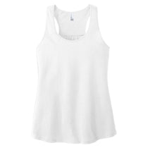 District Women's White V.I.T. Gathered Back Tank