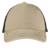 District Khaki/Chocolate Brown Super Soft Mesh Back Cap