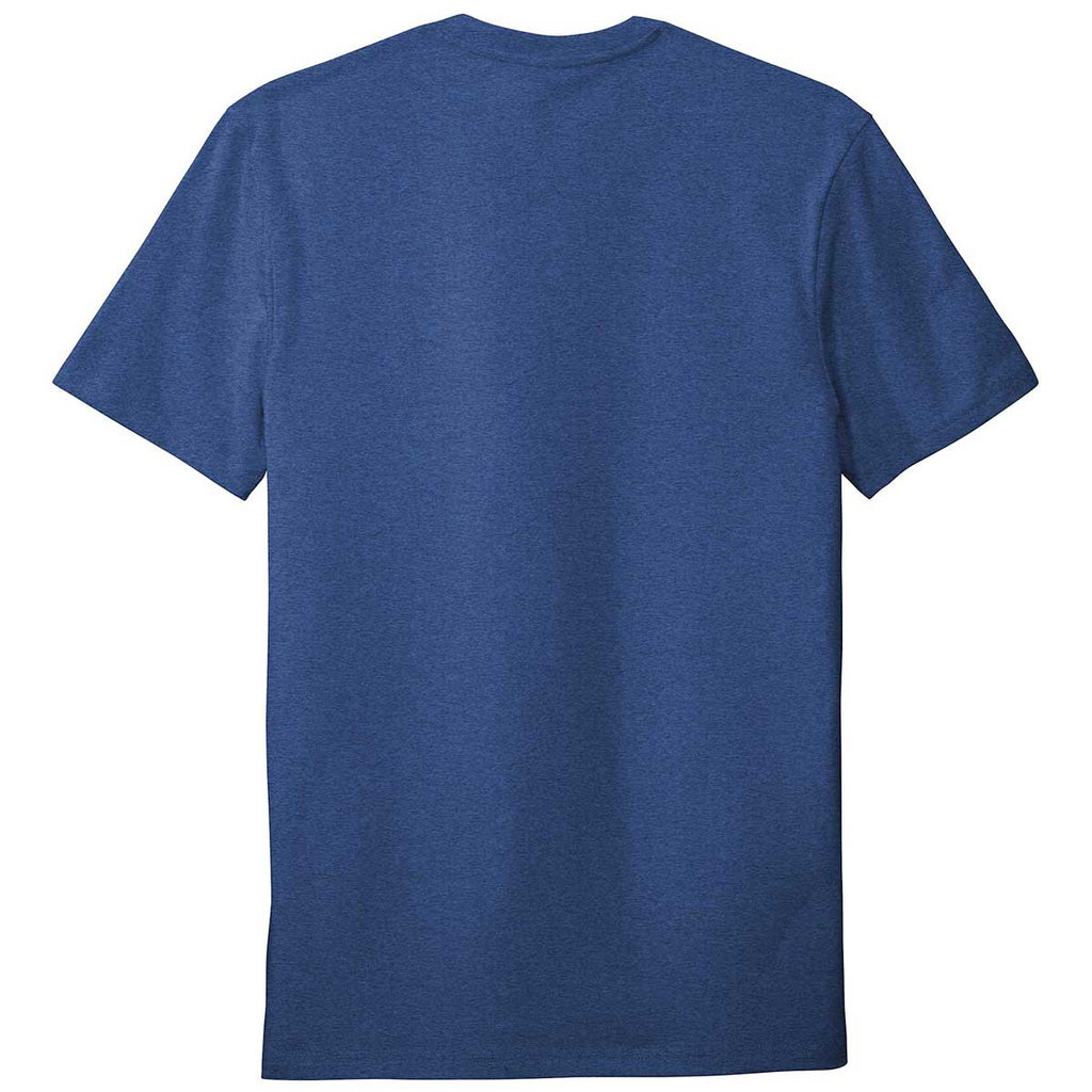 District Men's Heathered Deep Royal Flex Tee