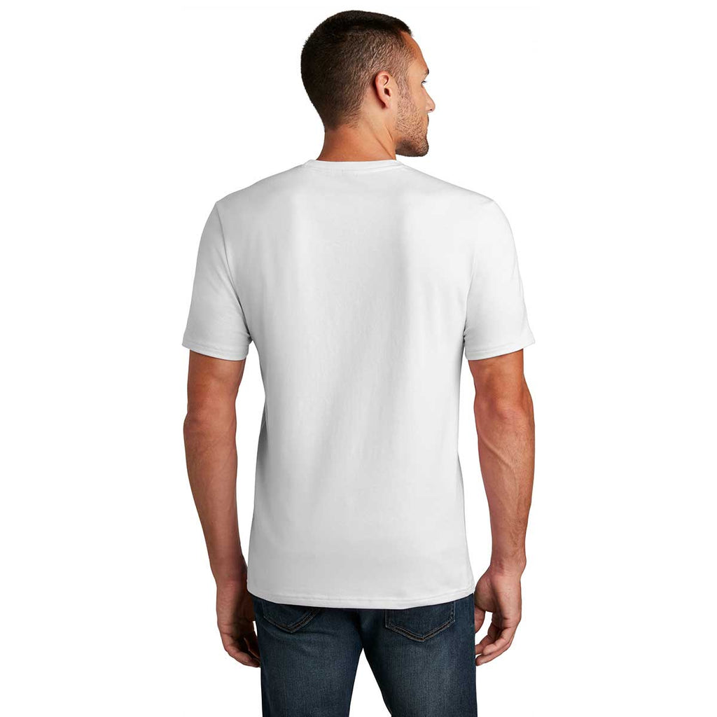 District Men's White Flex Tee