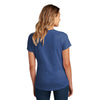 District Women's Heathered Deep Royal Flex Scoop Neck Tee