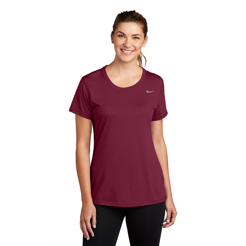 Nike Women's Team Maroon Team rLegend Tee