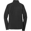 Eddie Bauer Women's Black Full-Zip Microfleece Jacket