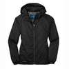 Eddie Bauer Women's Black Packable Wind Jacket