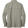 Eddie Bauer Men's Driftwood Beige L/S Performance Fishing Shirt