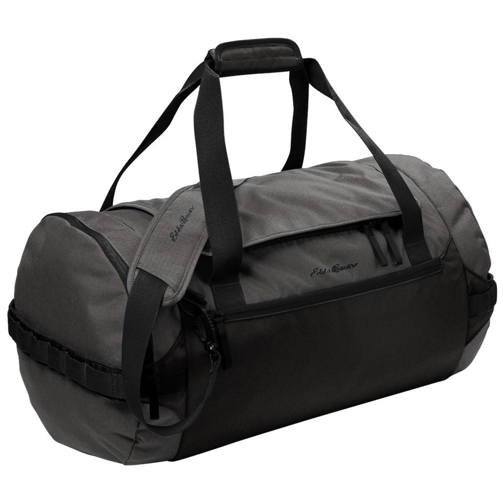 Eddie Bauer Grey Steel Heather/ Black Tour Duffel