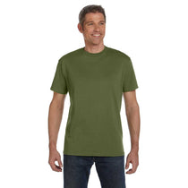Econscious Men's Olive Organic Cotton Classic Short-Sleeve T-Shirt
