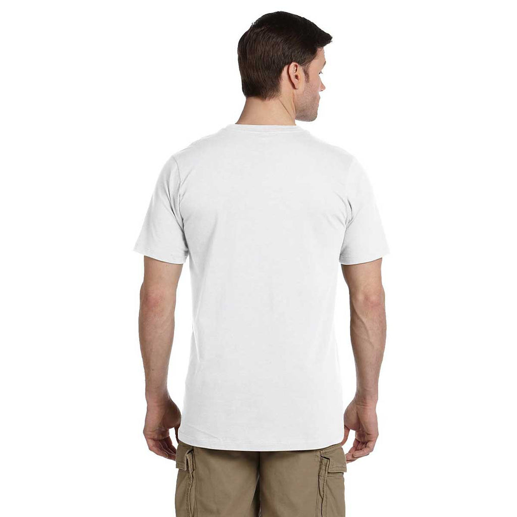 Econscious Men's White Ringspun Fashion T-Shirt