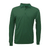 BAW Men's Dark Green Eco Cool Tek Long Sleeve Polo