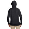 Econscious Women's Charcoal Organic/Recycled Heathered Fleece Full-Zip Hoodie