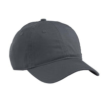 Econscious Charcoal Organic Cotton Twill Unstructured Baseball Hat
