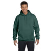 Hanes Men's Deep Forest 9.7 oz. Ultimate Cotton 90/10 Pullover Hood