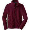 Port Authority Men's Maroon Value Fleece Jacket