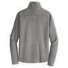 Port Authority Men's Pearl Grey Heather Microfleece 1/2-Zip Pullover