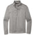 Port Authority Men's Gusty Grey Heather Diamond Fleece Quarter Zip Pullover