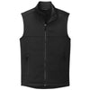 Port Authority Men's Deep Black Collective Smooth Fleece Vest