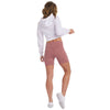 Feat Women's White TreeCell Plush Crop Hoodie