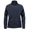 Stormtech Women's Navy Heather Avalante Full Zip Fleece Jacket