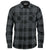 Stormtech Men's Carbon/ Black Santa Fe Long Sleeve Shirt