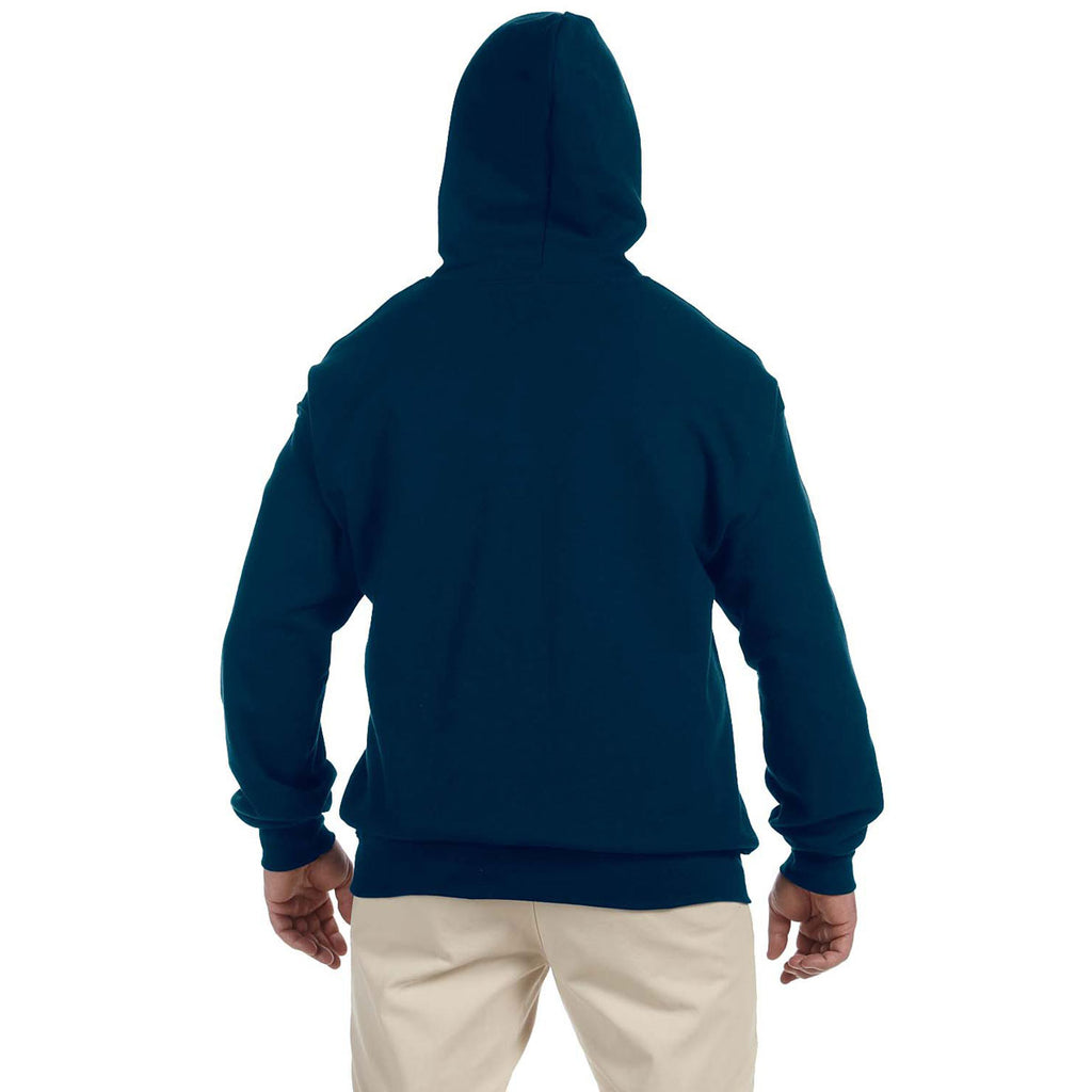 Gildan Unisex Navy DryBlend 9 oz. 50/50 Full Zip Hoodie