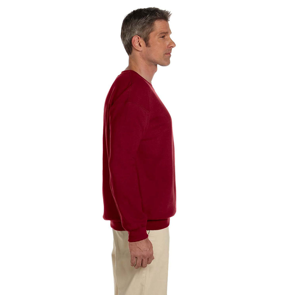 Gildan Unisex Garnet Heavy Blend 50/50 Fleece Crew