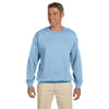 Gildan Unisex Light Blue Heavy Blend 50/50 Fleece Crew