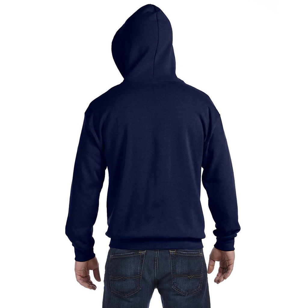 Gildan Unisex Navy Heavy Blend 50/50 Full Zip Hoodie