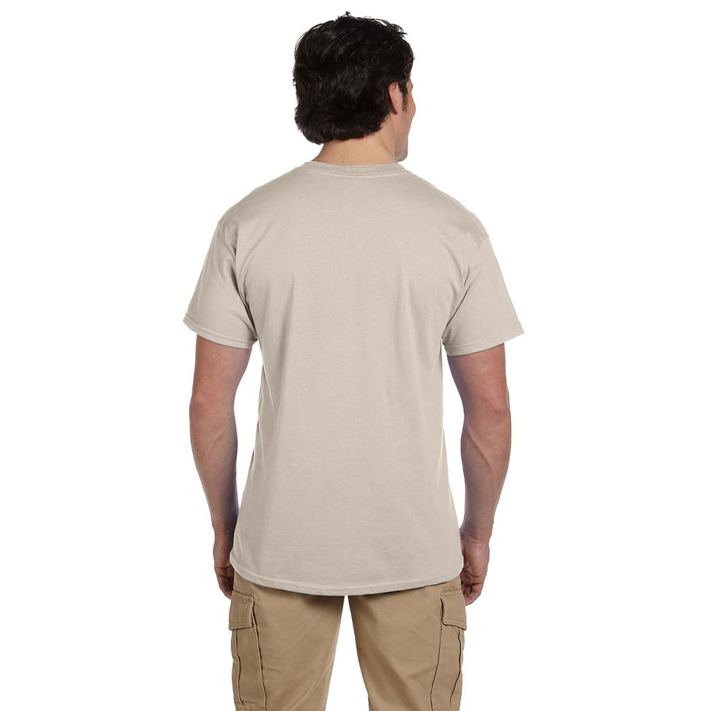 Gildan Men's Sand Ultra Cotton 6 oz. T-Shirt