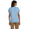 Gildan Women's Light Blue Ultra Cotton 6 oz. T-Shirt