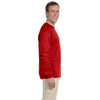 Gildan Men's Red Ultra Cotton Long Sleeve T-Shirt