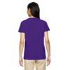 Gildan Women's Purple 5.3 oz. V-Neck T-Shirt