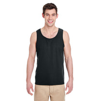 Gildan Men's Black Heavy Cotton 5.3 oz. Tank