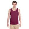 Gildan Men's Maroon Heavy Cotton 5.3 oz. Tank