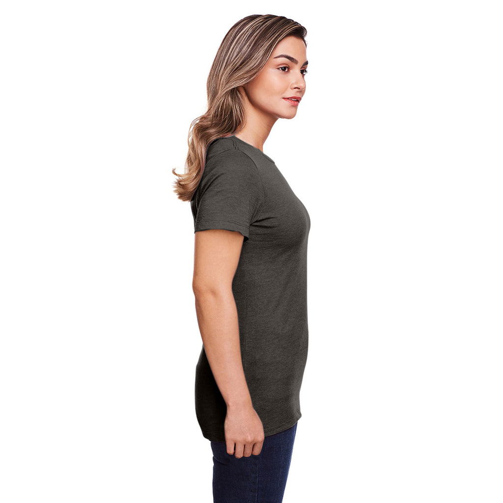 Gildan Women's Gunmetal Softstyle CVC T-Shirt