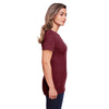 Gildan Women's Maroon Mist Softstyle CVC T-Shirt