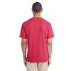 Gildan Unisex Heather Sport Scarlet Red 5.5 oz. 50/50 T-Shirt