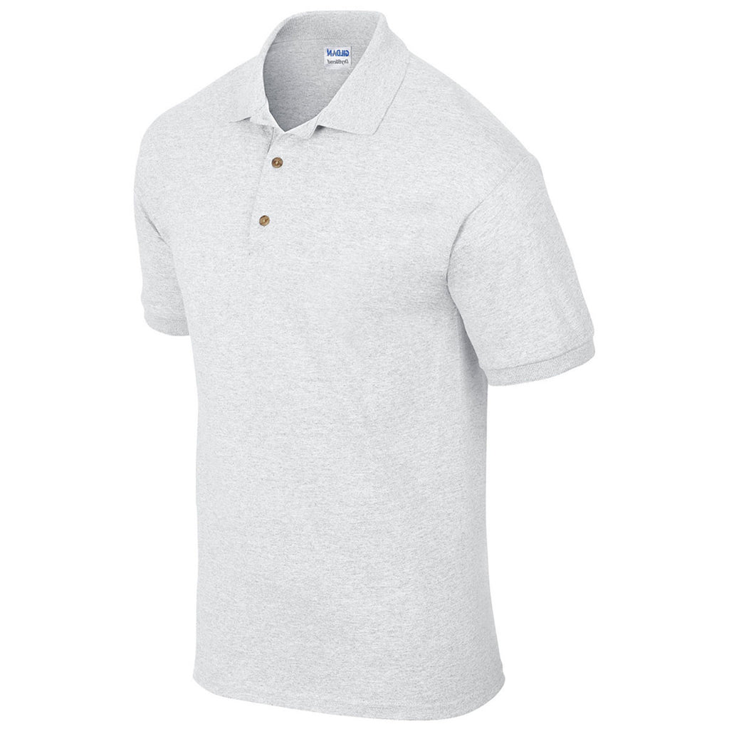 Gildan Men's Ash Grey 6 oz. 50/50 Jersey Polo